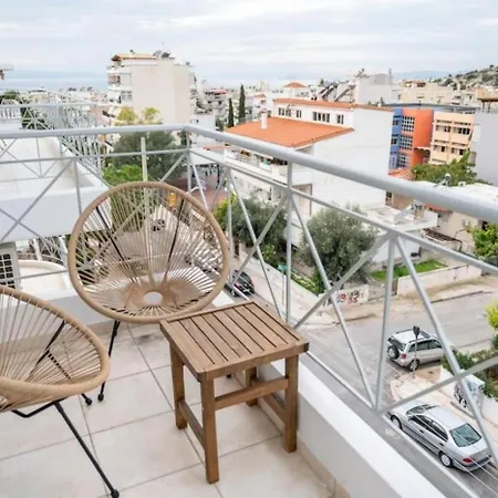 Breathtaking View In Glyfada Apartament *